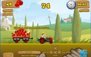 卡车运蔬菜游戏攻略(有关卡车类的苹果手机游戏有哪些？)