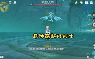 原神纯水精灵怎么打，原神纯水精灵怎么打猪？