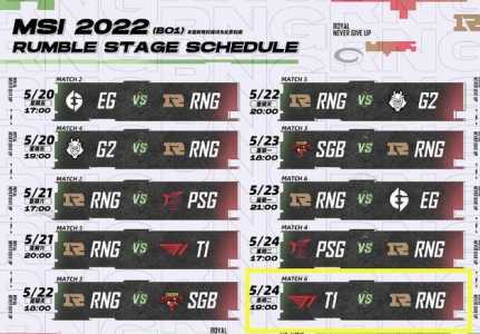 lolmsi什么时候打2022,lol2021msi时间?-第1张图片 lolmsi什么时候打2022,lol2021msi时间?-第1张图片