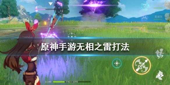 原神无相之雷怎么破回血,原神无相之雷一直回血怎么打-第4张图片 原神无相之雷怎么破回血,原神无相之雷一直回血怎么打-第4张图片