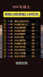 dnf增幅装备怎么跨界?dnf增幅武器怎么跨界?-第1张图片 dnf增幅装备怎么跨界?dnf增幅武器怎么跨界?-第1张图片