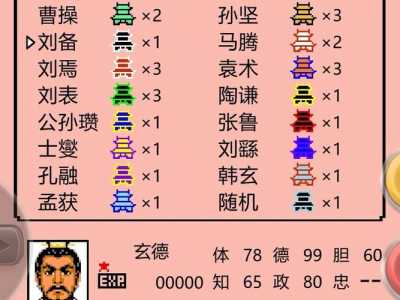 三国志二霸王大陆怎(zěn)么双人玩?三国志2霸王大陆怎(zěn)么玩?-第1张图片 三国志二霸王大陆怎(zěn)么双人玩?三国志2霸王大陆怎(zěn)么玩?-第1张图片